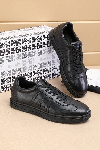 Кожаные кроссовки Premiata Bonnie - Black   