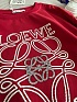 Женская красная футболка Loewe premium