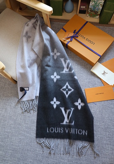 Шарф Louis Vuitton Reykjavik Gradient premium 200x48 см   