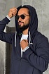 Кофта на молнии тёмно-синего цвета Hugo Boss