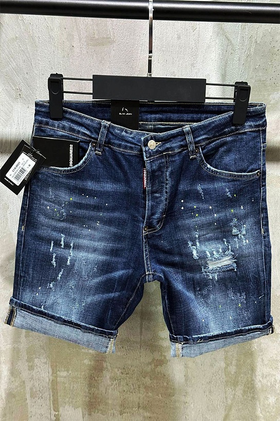 Мужские джинсовые шорты Dsquared2