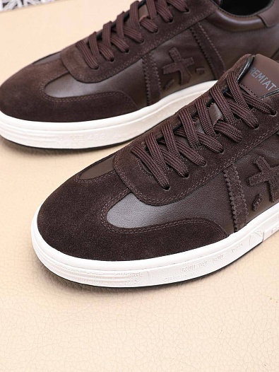 Комбинированные кроссовки Premiata Bonnie - Brown   