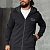 Чёрная кофта на молнии Moncler