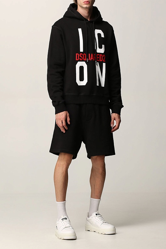 Мужские шорты Dsquared2 "ICON" - Black