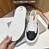 Комбинированные кроссовки Prada logo-stripe - Black / White
