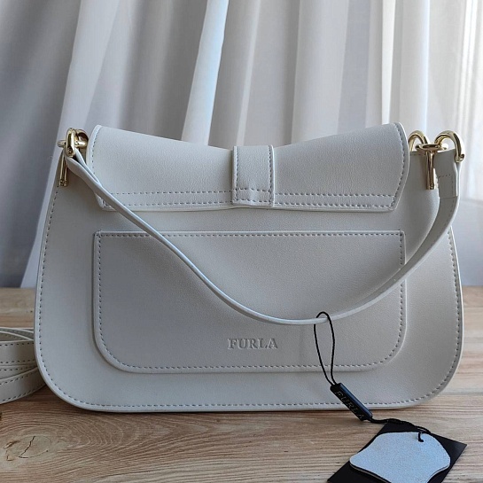 Кожаная сумка Furla Flow Mini 25x18 см