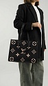 Женская кожаная сумка Louis Vuitton Onthego MM Premium 35x27x14 см
