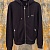 Чёрная кофта на молнии Dolce & Gabbana premium