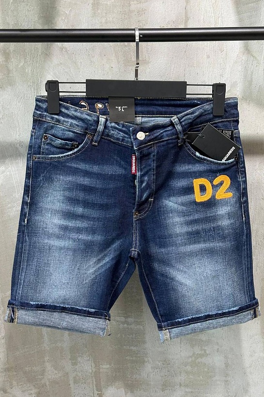 Мужские джинсовые шорты Dsquared2