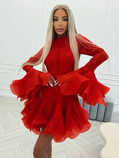 Женское платье Zimmermann Premium - Red   