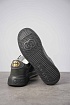 Мужские кожаные кроссовки Gucci GG Monogram - Grey