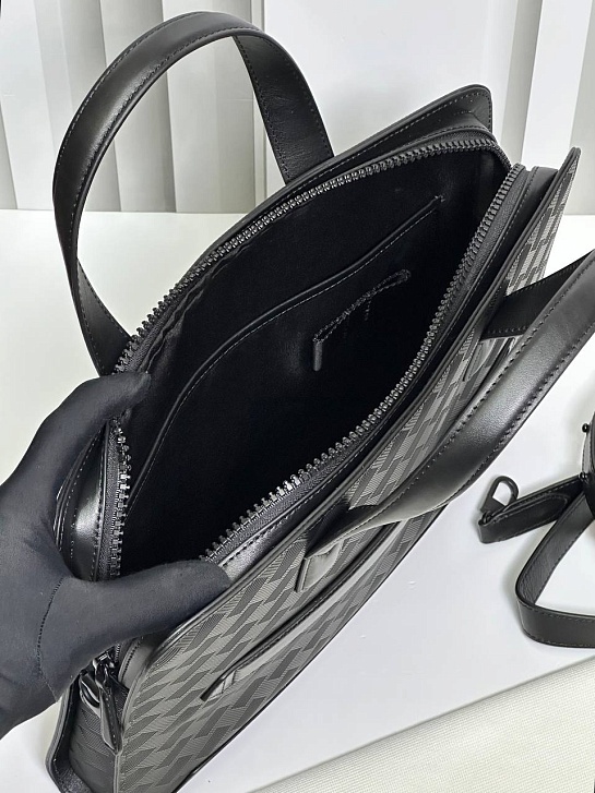Кожаный портфель Montblanc Sartorial Premium 37x28x6 см