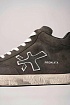 Замшевые кроссовки с мехом Premiata high-top - Brown	