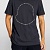 Чёрная брендовая футболка Moncler Logo Outline