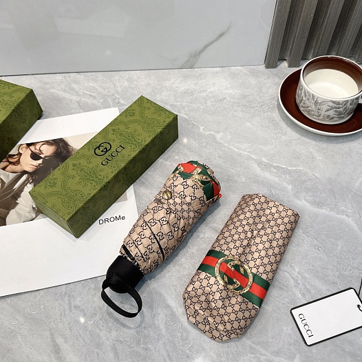 Складной зонт Gucci GG Monogram premium   