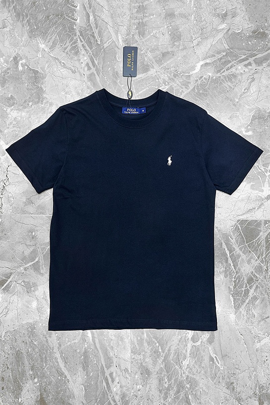 Тёмно-синяя футболка Роlо Ralрh Lаurеn basic