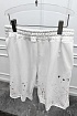 Мужские белые шорты Off-White paint-splatter