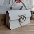 Женская кожаная сумка 21x12 см (3 расцветки)