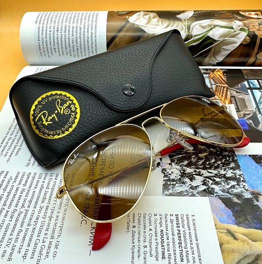 Солнцезащитные очки Ray-Ban Aviator Large Metal   