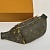 Кожаная сумка Louis Vuitton Rush Bumbag premium 30x15x8 см