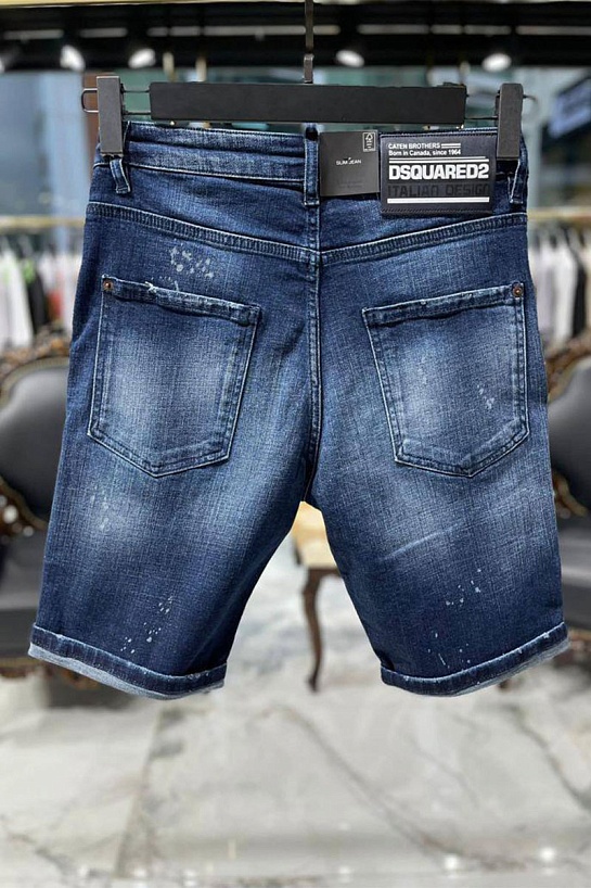 Мужские джинсовые шорты Dsquared2