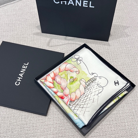 Платок Chanel premium 87x86 см