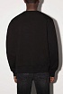 Чёрный мужской свитшот Amiri collegiate-logo