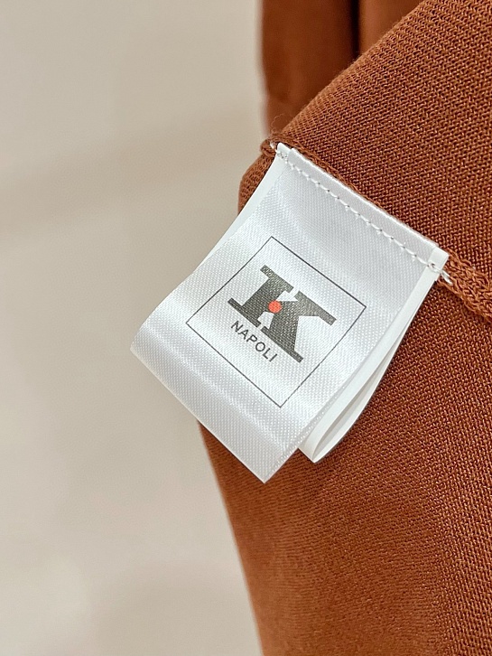 Мужское поло Kiton Premium - Brown