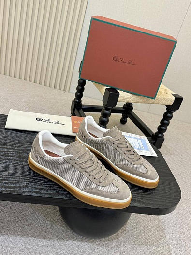 Мужские кроссовки Loro Piana Tennis Walk - Beige   