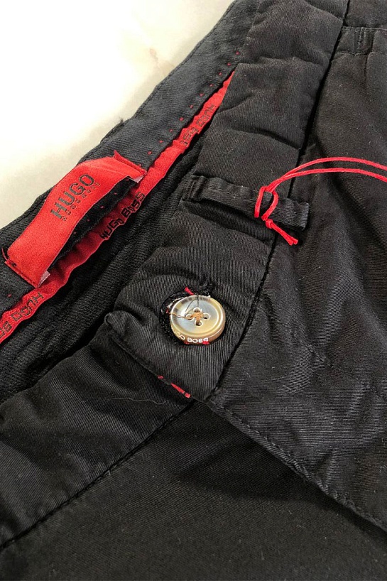 Мужские чёрные шорты Hugo Boss