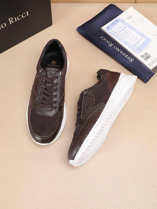 Мужские комбинированные кроссовки Stefano Ricci