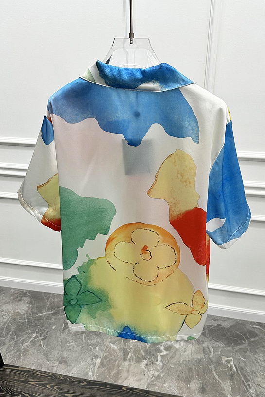 Мужская рубашка Louis Vuitton Multicolor Monogram