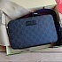Мужская сумка Gucci на плечо с узором GG Supreme 22x14 см