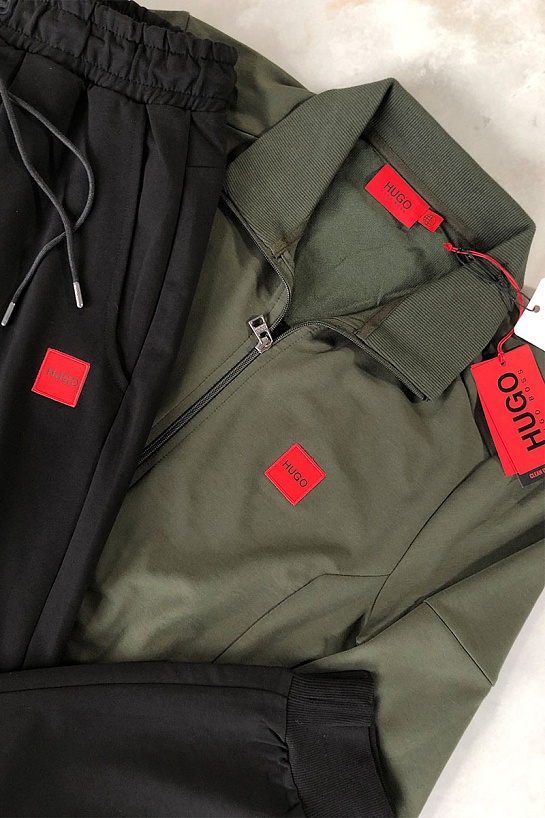 Мужские чёрные штаны Hugo Boss