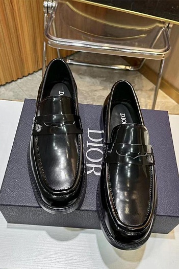 Мужские кожаные лоферы Dior Granville   