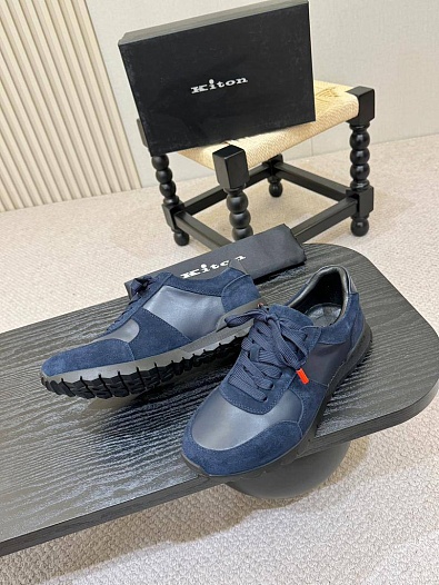Мужские комбинированные кроссовки Kiton   