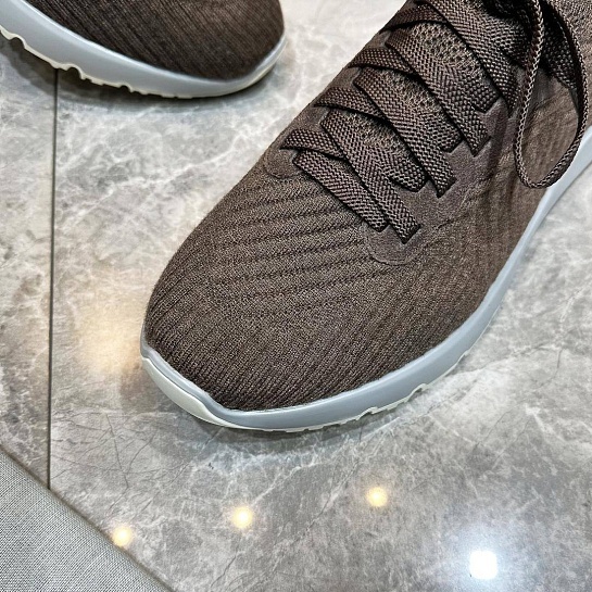 Мужские кроссовки Brunello Cucinelli knitted - Brown