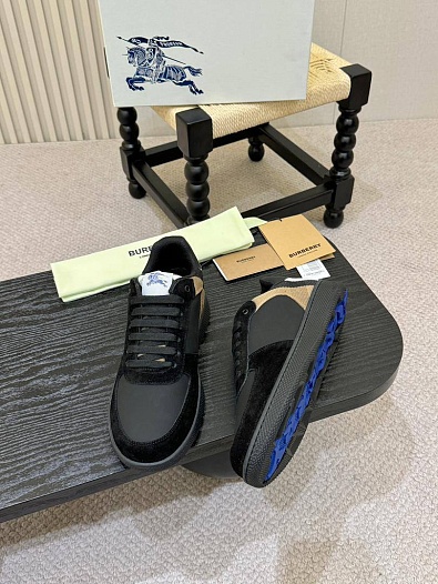 Мужские кроссовки Burberry Terrace - Black   