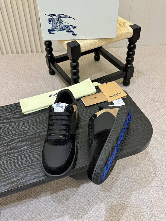 Мужские кроссовки Burberry Terrace - Black