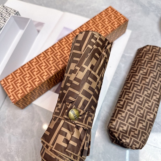 Складной зонт Fendi FF Monogram premium   