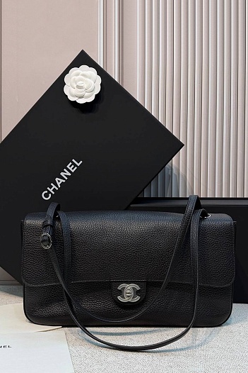 Кожаная сумка Chanel premium 32x19.5x10 см   