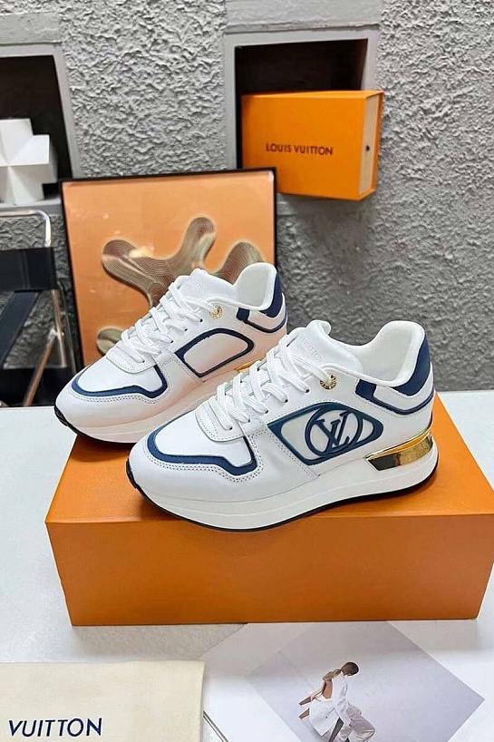 Женские кожаные кроссовки Louis Vuitton Neo Run Away