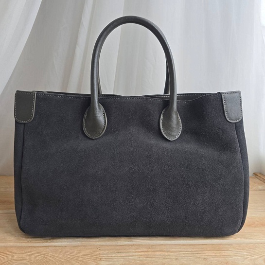 Замшевая сумка Yves Saint Laurent 39x23 см