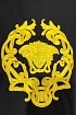 Оверсайз футболка Versace с вышивкой Medusa - Black