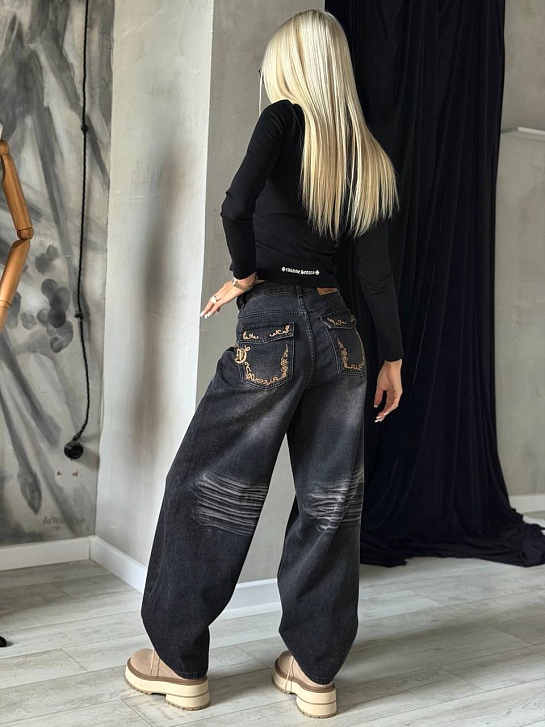 Женские джинсы Chrome Hearts premium