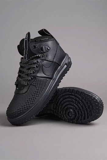 Зимние кроссовки с мехом Nike Lunar Force 1 Duckboot   