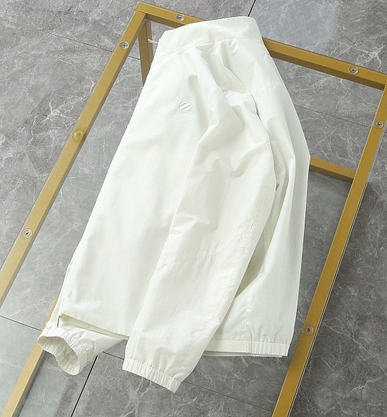 Мужская белая ветровка Zegna