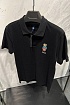 Мужское чёрное поло Polo Ralph Lauren "Bear"
