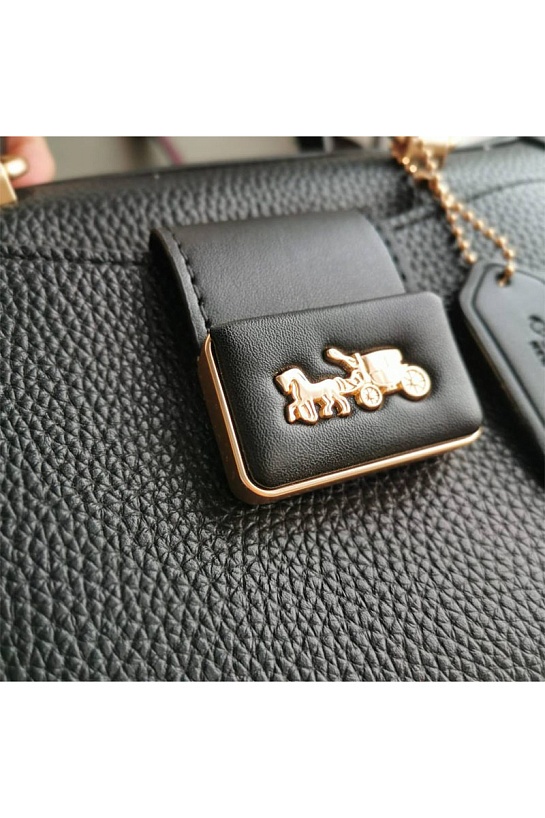 Кожаная сумка Coach Grace Carryall 24x18 см (3 расцветки)