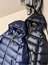 Мужской пуховик Prada logo-plaque - Black